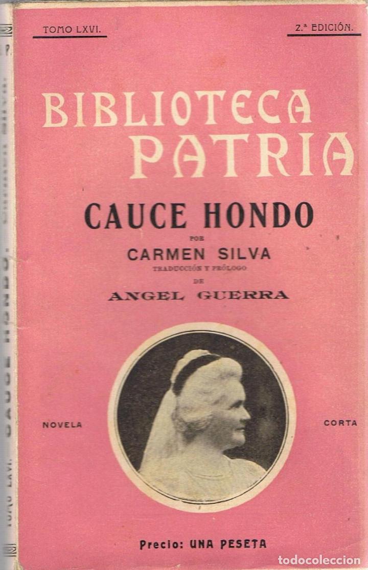 Libros: CAUCE HONDO - Silva.  Carmen - Foto 1