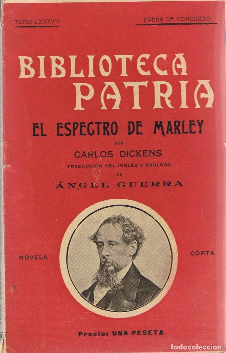 Libros: EL ESPECTRO DE MARLEY - Dickens.  Carlos - Foto 1