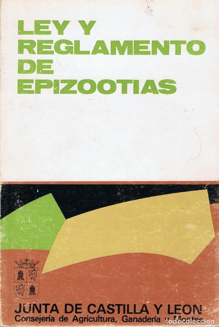 Libros: LEY Y REGLAMENTO DE EPIZOOTIAS - Ley - Foto 1
