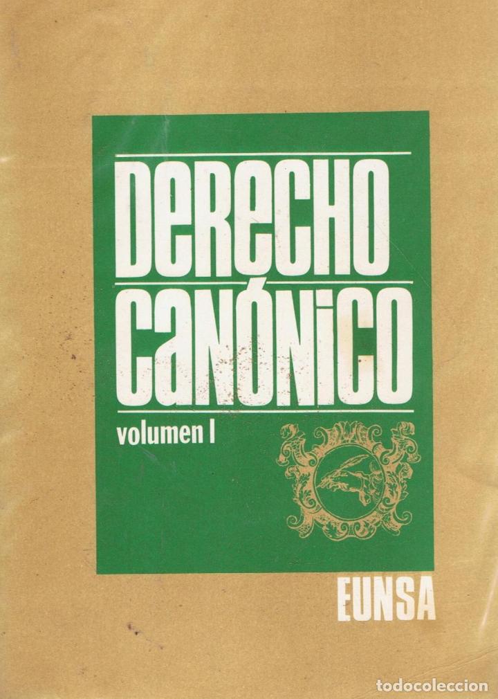 Libros: DERECHO CAN&Oacute;NICO. Tomo I.  - AA.VV - Foto 1