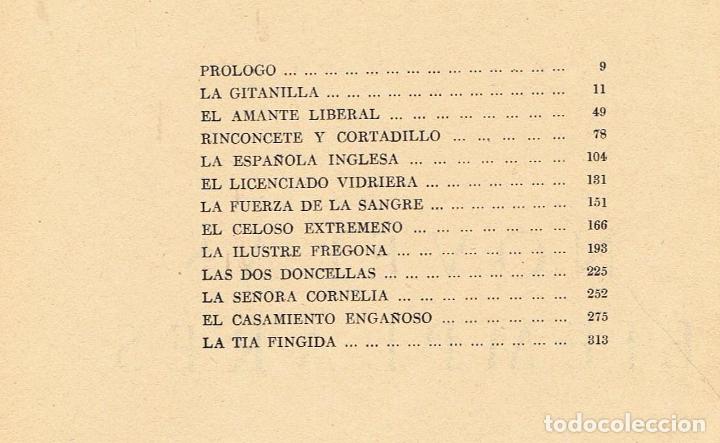 Libros: NOVELAS EJEMPLARES. - Cervantes Saavedra.  Miguel de, - Foto 2