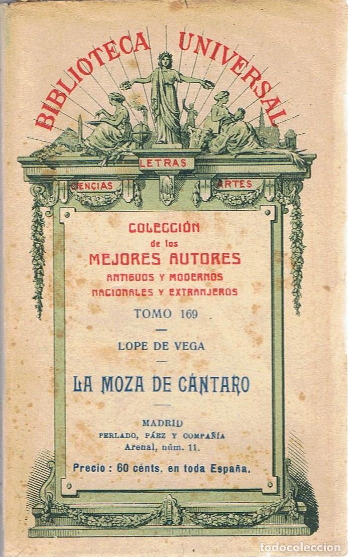 Libros: LA MOZA DE C&Aacute;NTARO. - Vega Carpio.  Lope de, - Foto 1