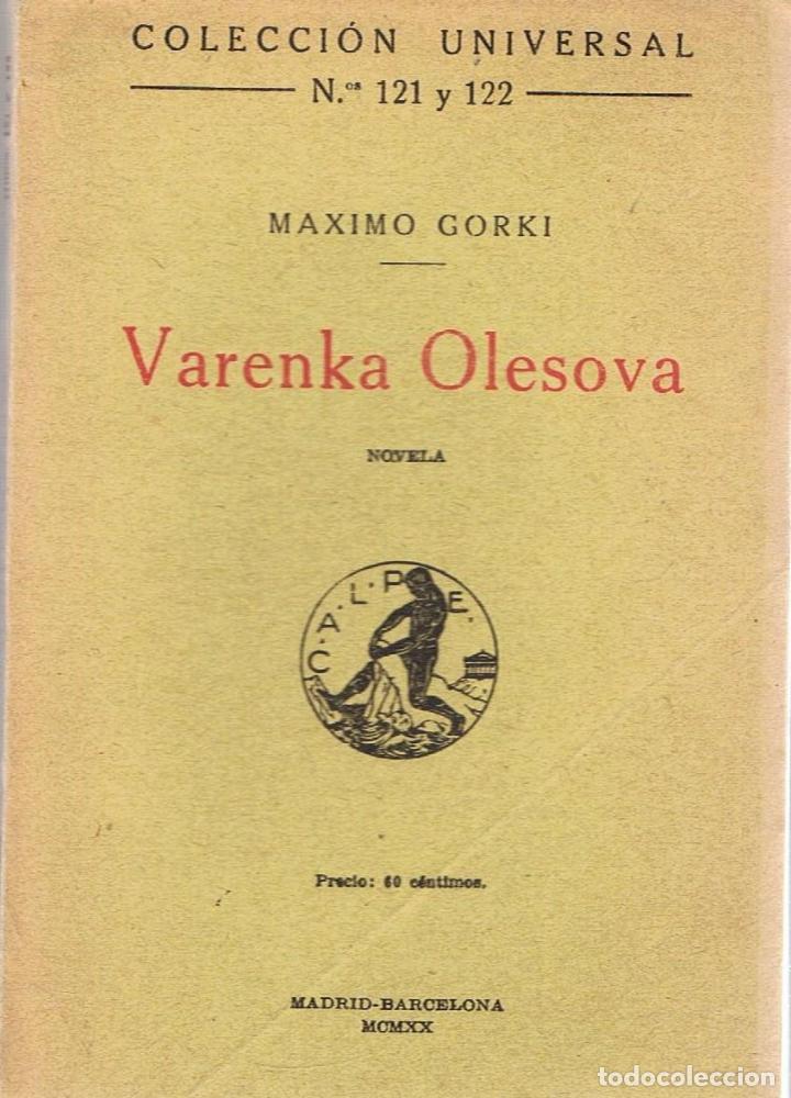 Libros: VARENKA OLESOVA - Gorki.  M&aacute;ximo - Foto 1