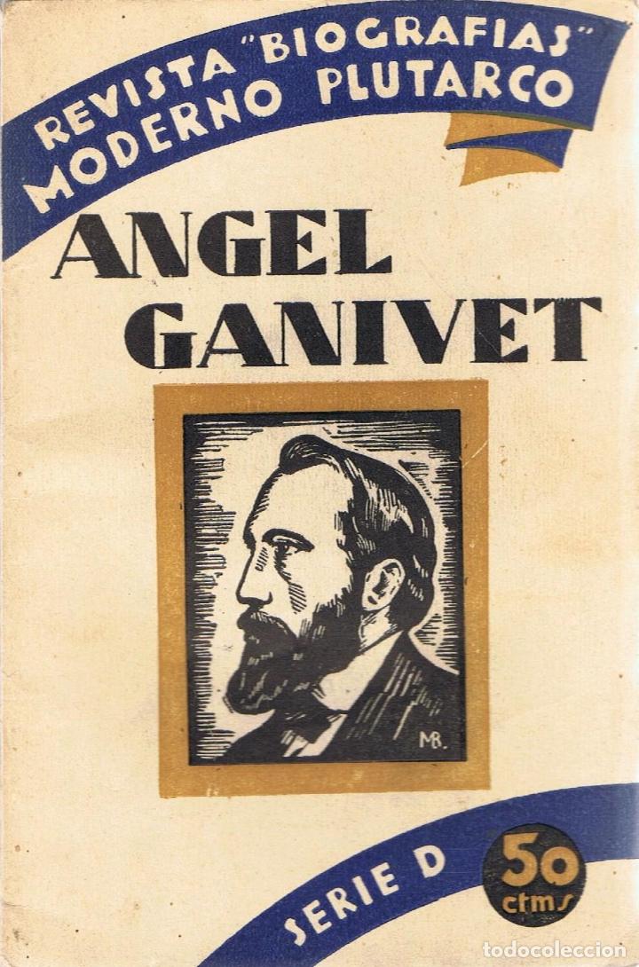 Libros: &Aacute;NGEL GANIVET - Gonz&aacute;lez Blanco.  Edmundo - Foto 1