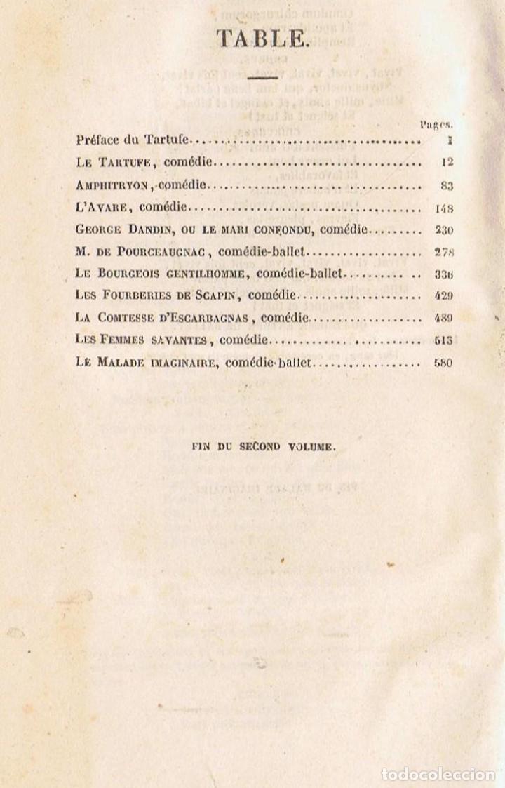 Libros: OEUVRES. Tome 2&ordm; - Moli&eacute;re - Foto 2