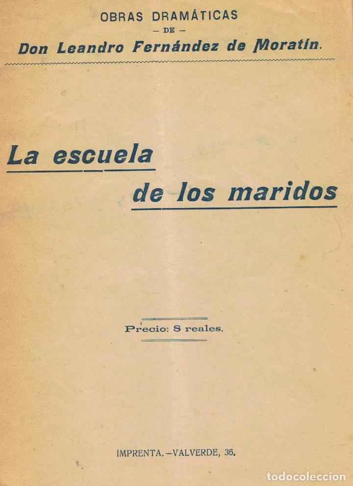 Libros: LA ESCUELA DE LOS MARIDOS - Fern&aacute;ndez de Morat&iacute;n.,  Leandro, - Foto 1