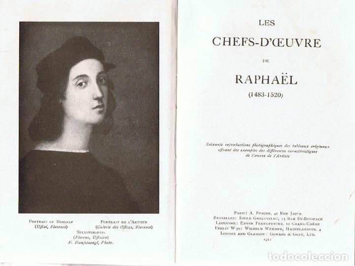 Libros: LES CHEFS &ndash; D&rsquo;OEUVRE DE RAPHA&Euml;L (1483-1520)  - Raphael. - Foto 1
