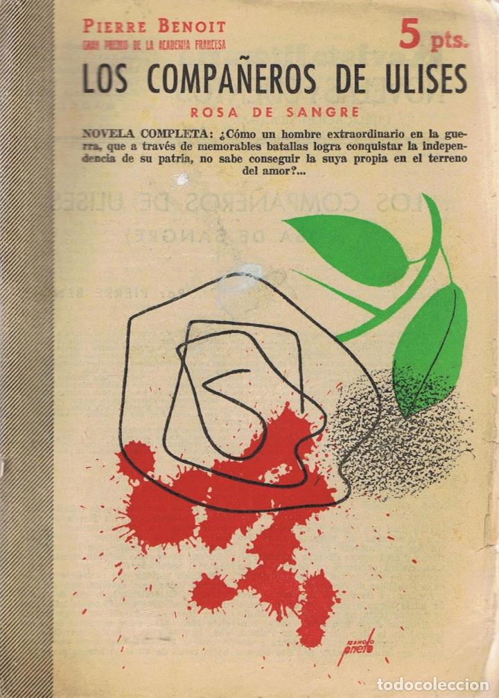 Libros: LOS COMPA&Ntilde;EROS DE ULISES (Rosa de sangre)  - Benoit.  Pierre - Foto 1