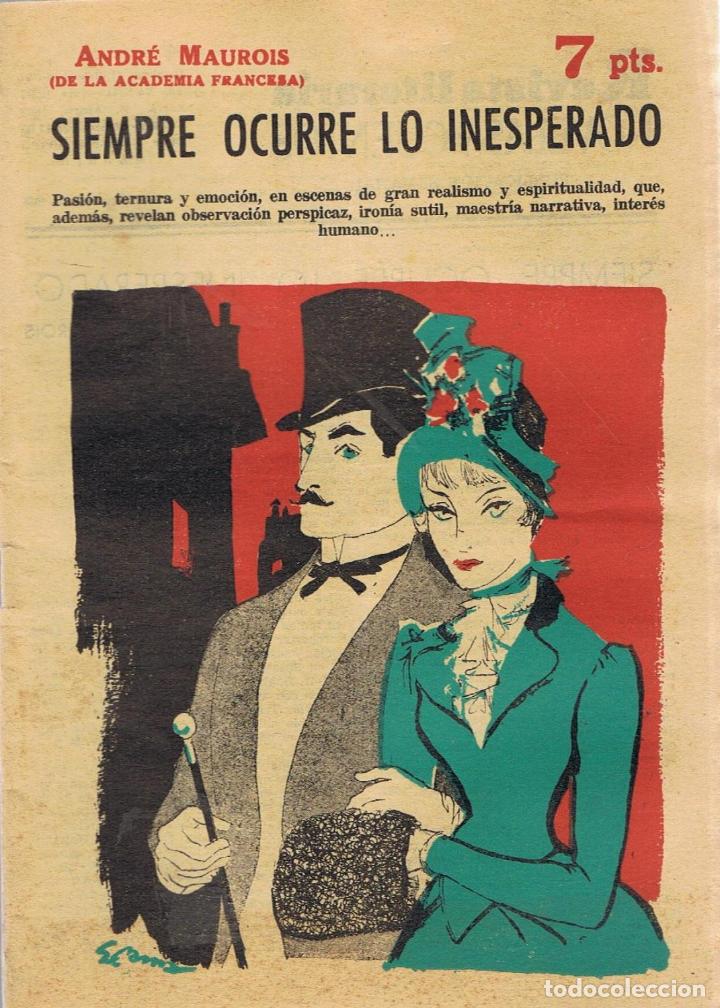 Libros: SIEMPRE OCURRE LO INESPERADO - Maurois.  Andr&eacute; - Foto 1