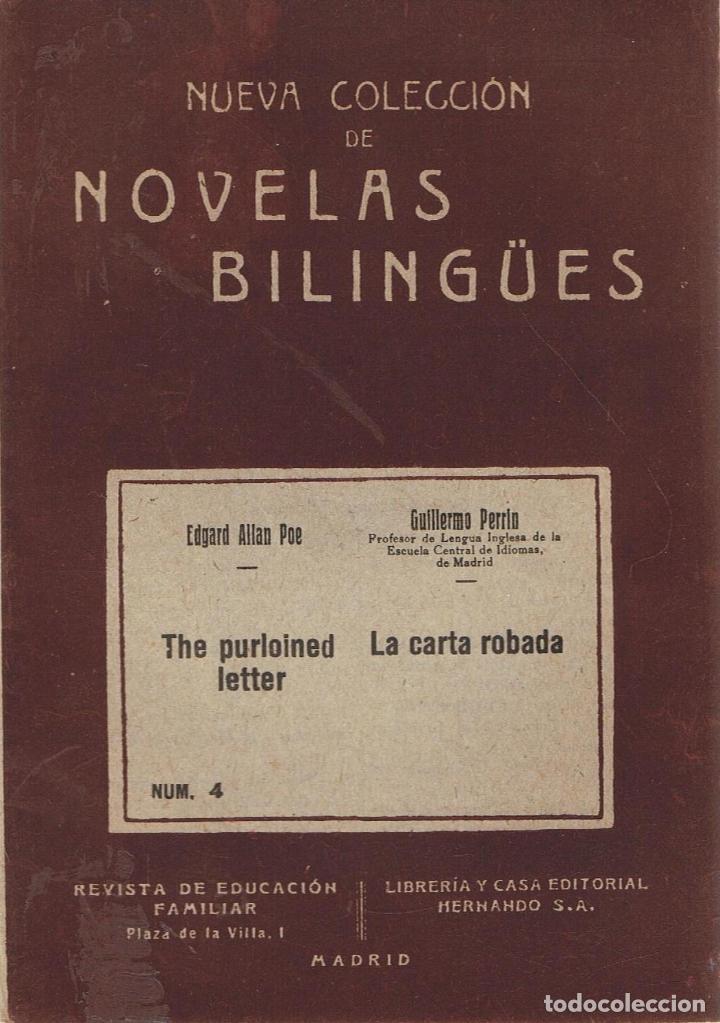 Libros: LA CARTA ROBADA - Allan Poe.  Edgard - Foto 1
