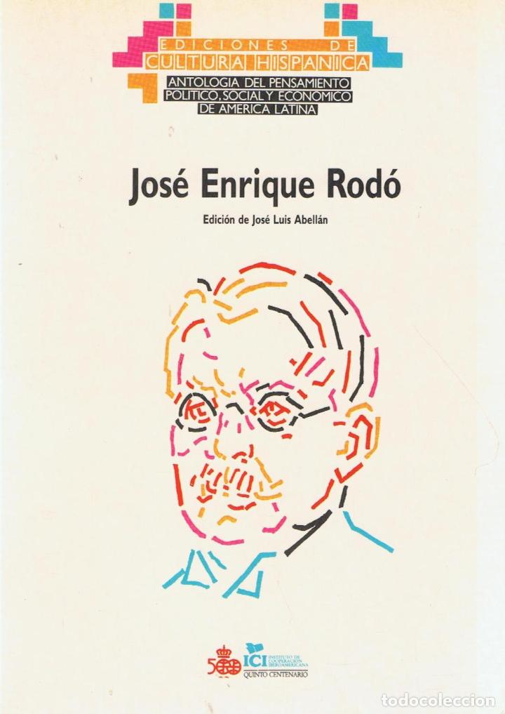 Libros: JOS&Eacute; ENRIQUE ROD&Oacute; - Rod&oacute; - Foto 1