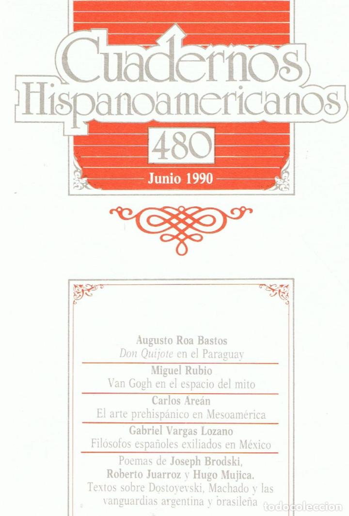 Libros: JUNIO 1990. N&ordm; 480 - Cuadernos Hispanoamericanos - Foto 1
