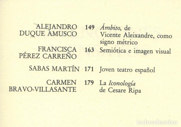 Libros: ABRIL 1989. N&ordm; 466 - Cuadernos Hispanoamericanos - Foto 2