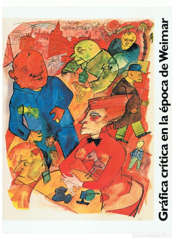 Libros: GR&Aacute;FICA CR&Iacute;TICA EN LA &Eacute;POCA DE WEIMAR. - AA.VV - Foto 1