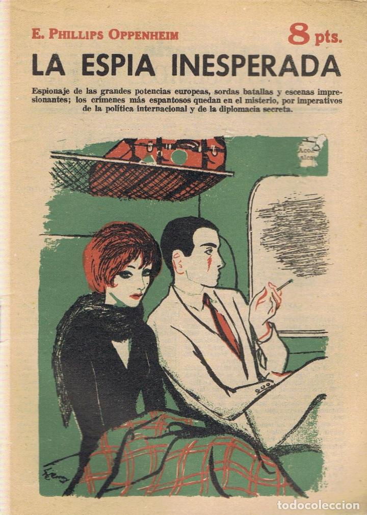 Libros: LA ESP&Iacute;A INESPERADA - Phillips Oppenheim.  E - Foto 1