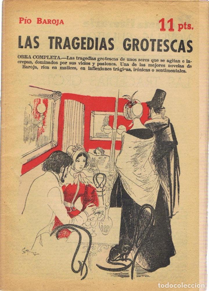 Libros: LAS TRAGEDIAS GROTESCAS - Baroja.  P&iacute;o - Foto 1