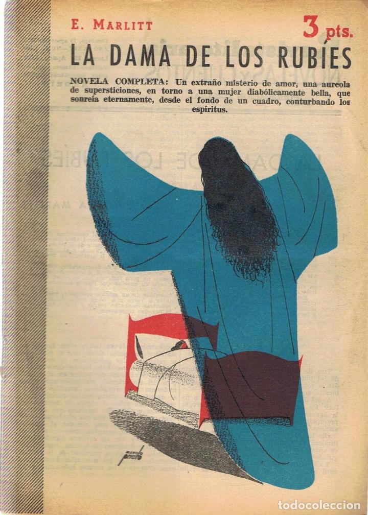 Libros: LA DAMA DE LOS RUB&Iacute;ES - Marlitt.  E - Foto 1