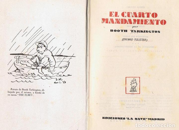 Libros: EL CUARTO MANDAMIENTO - Tarkington.  Booth - Foto 1
