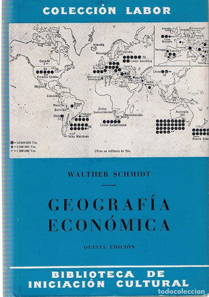 Libros: GEOGRAF&Iacute;A ECON&Oacute;MICA - Schmidt.  Walther - Foto 1