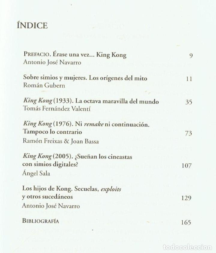 Libros: KING KONG 75 A&Ntilde;OS DESPU&Eacute;S - AA.VV - Foto 2