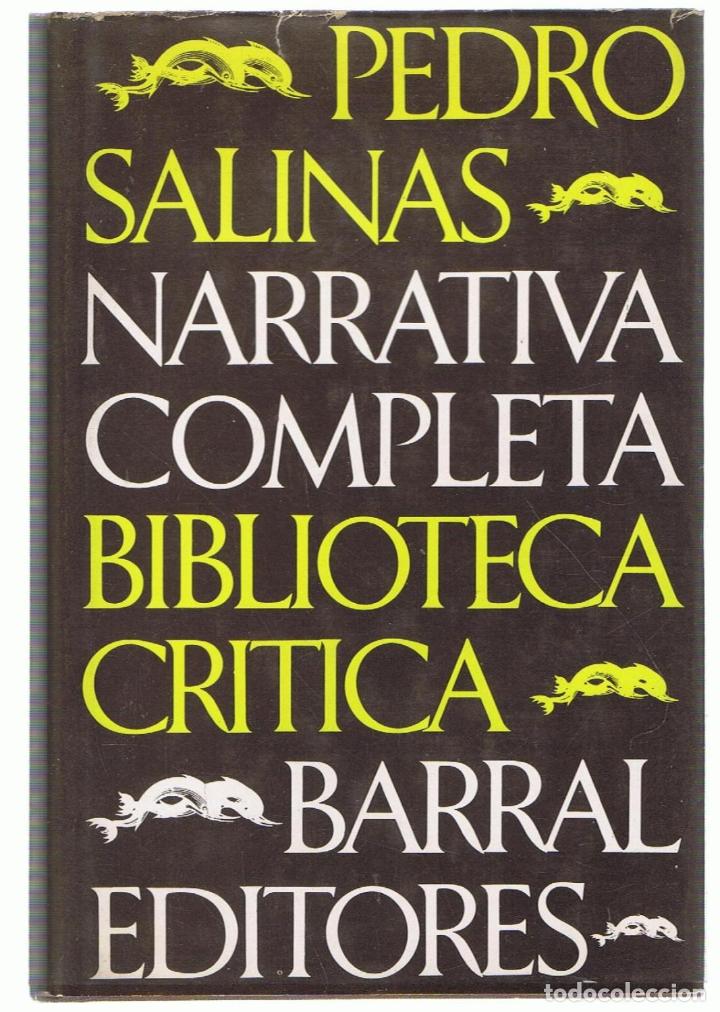 Libros: NARRATIVA COMPLETA - Salinas.  Pedro - Foto 1