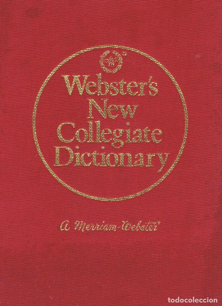 Libros: WEBSTER&rsquo;S NEW COLLEGIATE DICTIONARY - Merriam-Webster - Foto 1
