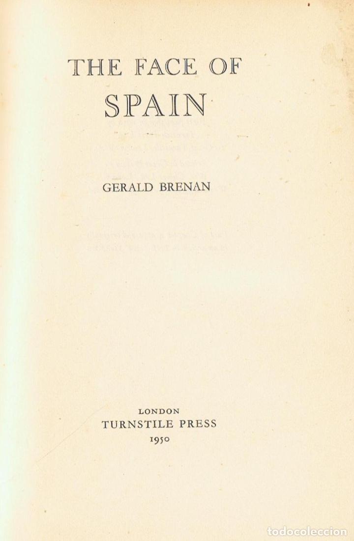 Libros: THE FACE OF SPAIN - Brenan.  Gerald - Foto 1