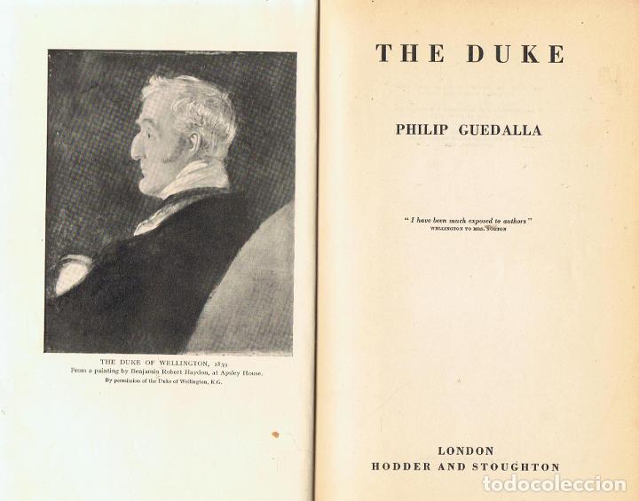 Libros: THE DUKE - Guedalla.  Philip - Foto 1