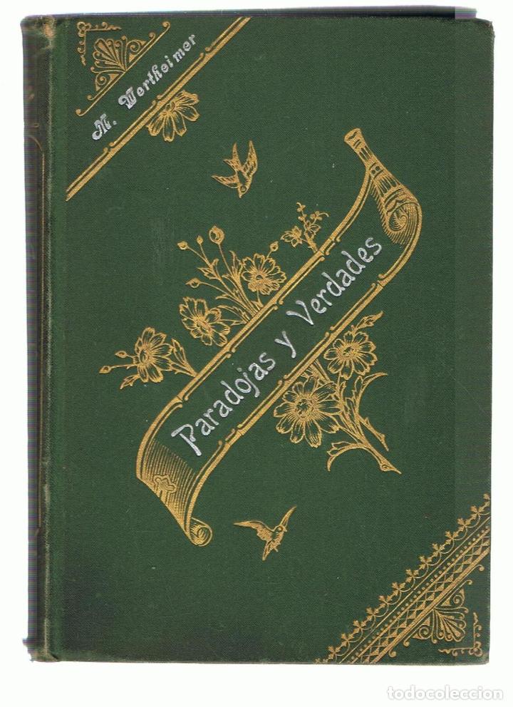 Libros: PARADOJAS Y VERDADES - Wertheimer.  Manuel - Foto 1