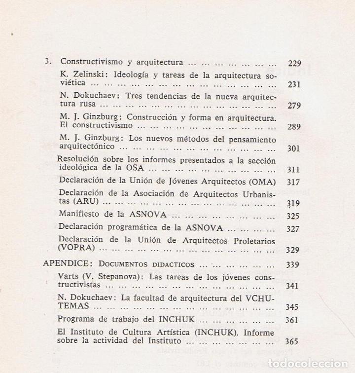 Libros: CONSTRUCTIVISMO - Arquitectura - Foto 3