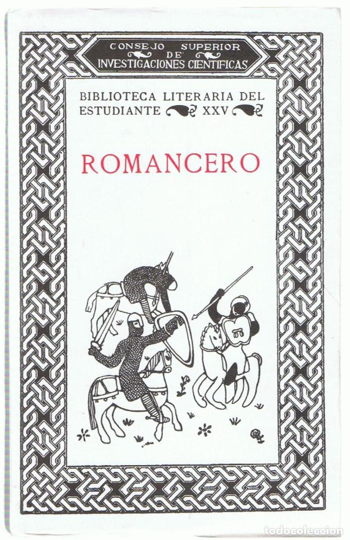 Libros: ROMANCERO - AA.VV - Foto 1