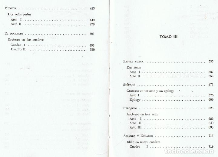 Libros: OBRAS ESCOGIDAS. 3 Tomos (completo)  - Discepolo.  Armando - Foto 2