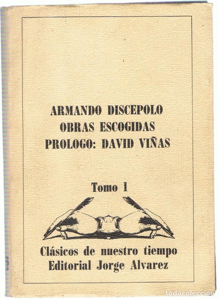 Libros: OBRAS ESCOGIDAS. 3 Tomos (completo)  - Discepolo.  Armando - Foto 1