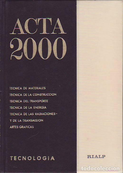 Libros: ACTA 2000. ENCICLOPEDIA SISTEMATICA EN OCHO TOMOS. - AA.VV. - Foto 1