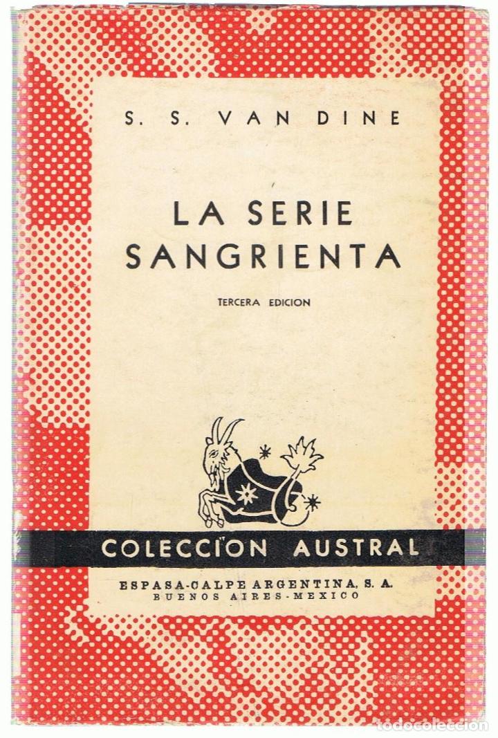 Libros: LA SERIE SANGRIENTA - Van Dine.  S. S., - Foto 1