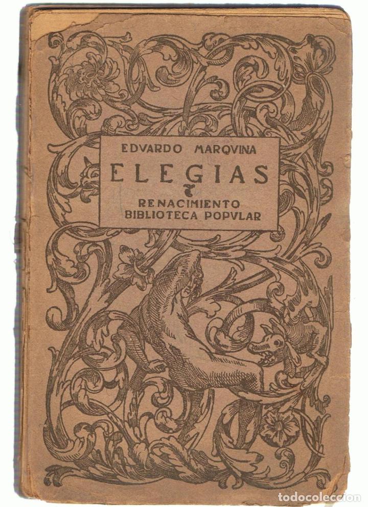 Libros: ELEG&Iacute;AS. - Maquina.  Eduardo, - Foto 1