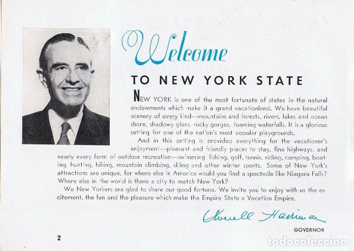 Libros: NEW YORK STATE. VACATIONLANDS. - New York. - Foto 2