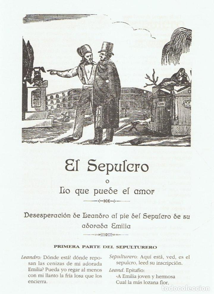 Libros: EL SEPULCRO, o lo que puede el amor. - Anonimo. - Foto 1