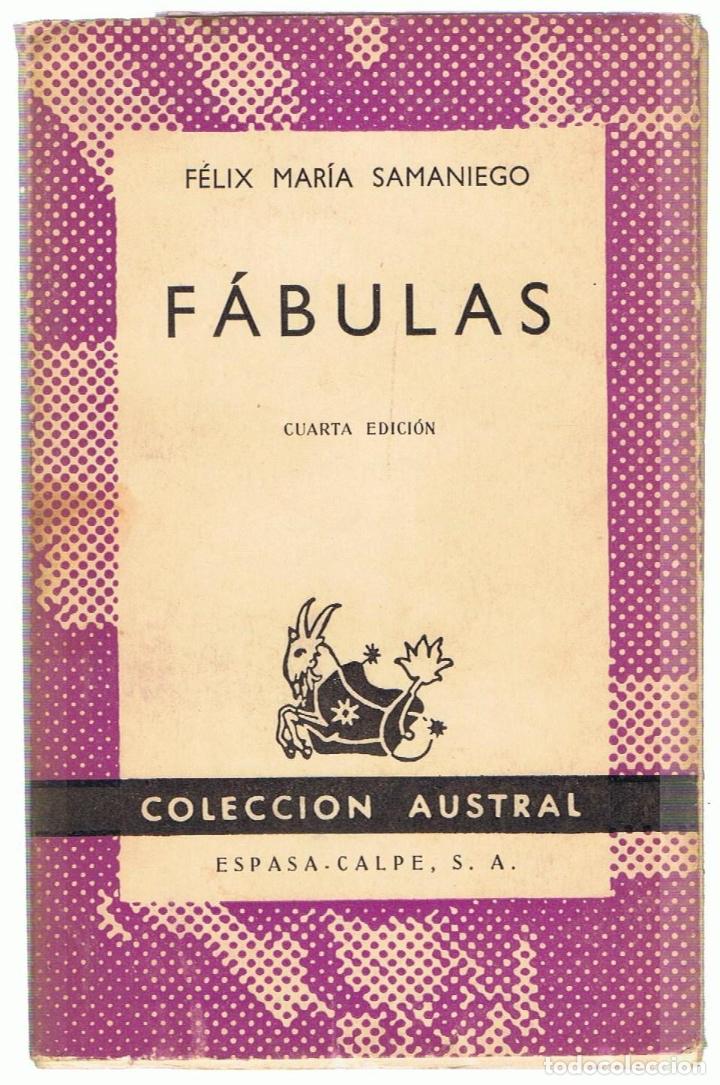 Libros: F&Aacute;BULAS. - Samaniego.  F&eacute;lix Mar&iacute;a - Foto 1