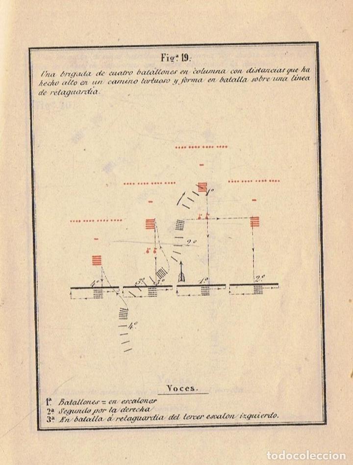 Libros: L&Aacute;MINAS DE LA INSTRUCCI&Oacute;N DE BRIGADA &Oacute; REGIMIENTO - An&oacute;nimo. - Foto 5