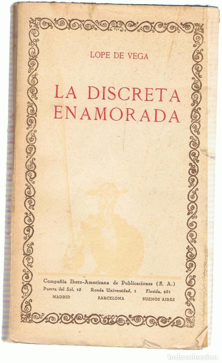 Libros: LA DISCRETA ENAMORADA. - Vega.  Lope de, - Foto 1