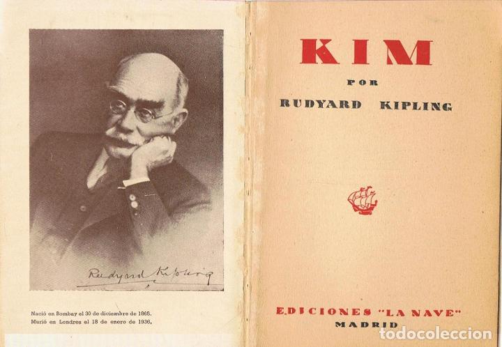 Libros: KIM. - Kipling.  Rudyard, - Foto 1
