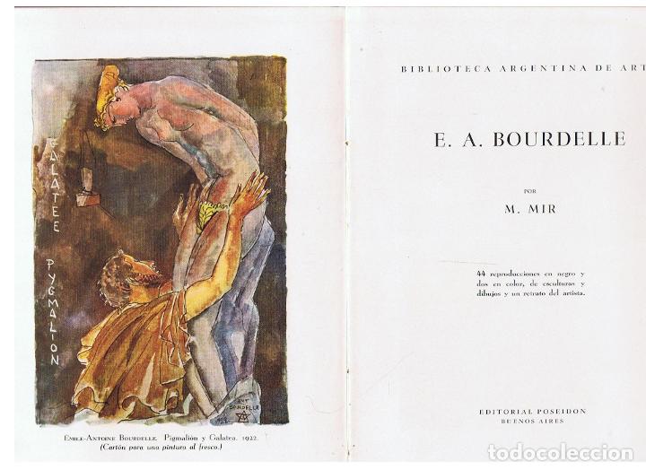 Libros: &Eacute;MILE-ANTOINE BOURDELLE - Mir. M. - Foto 1