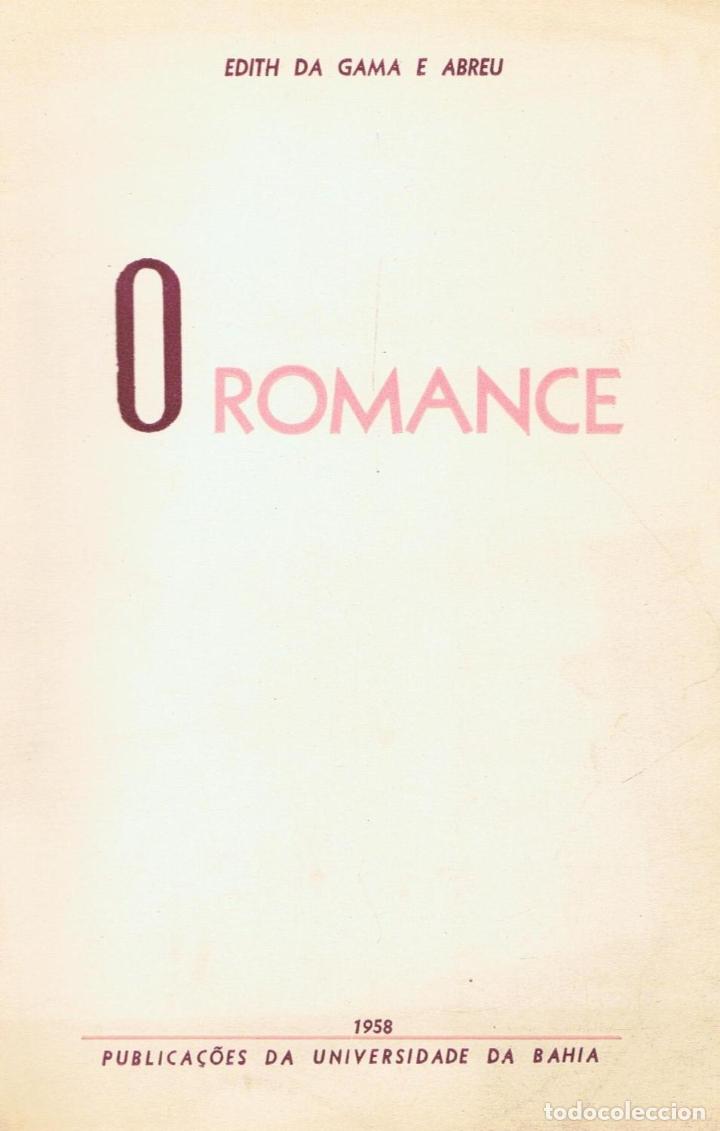 Libros: O ROMANCE - Gama e Abreu.  Edith da - Foto 1