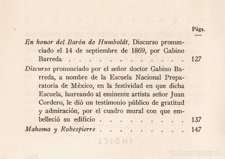 Libros: ESTUDIOS. - Barreda.  Gabino - Foto 3