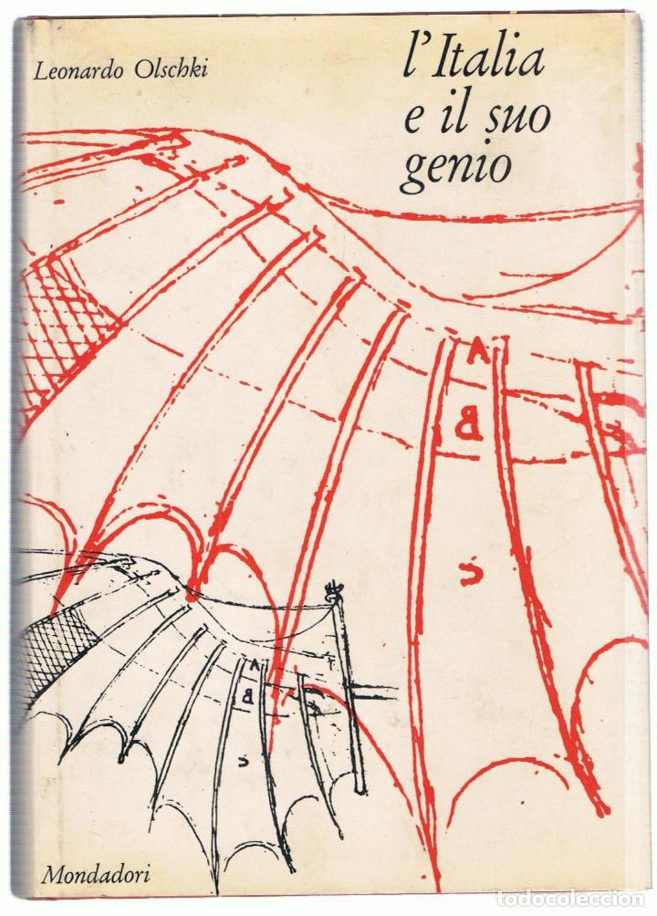 Libros: L&rsquo;ITALIA E IL SUO GENIO - Olschki.  Leonardo - Foto 1