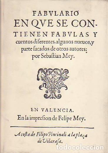 Libros: FABULARIO. - Mey, Sebastian. - Foto 1