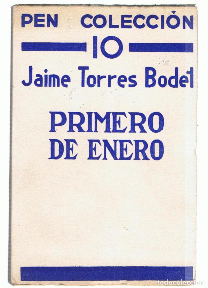 Libros: PRIMERO DE ENERO - Torres Bodet.  Jaime - Foto 1