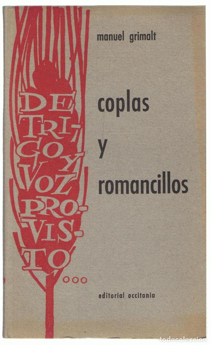 Libros: COPLAS Y ROMANCILLOS - Grimalt.  Manuel - Foto 1