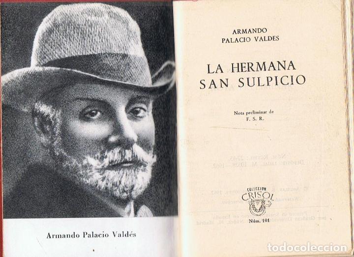 Libros: LA HERMANA SAN SULPICIO - Palacio Vald&eacute;s.  Armando - Foto 1